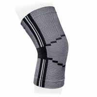 Бандаж компрессионный на коленный сустав эластичный с 2-мя пружинами KS-E02 "Экотен" (черно-белый, р.S) Бандаж компрессионный на коленный сустав эластичный с 2-мя пружинами KS-E02 "Экотен" (черно-белый, р.S)